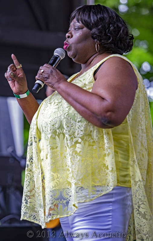 Diunna Greenleaf from 2018 Chicago Blues Festival
