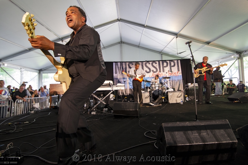 Eddie Cotton, Jr. from 2018 Chicago Blues Festival