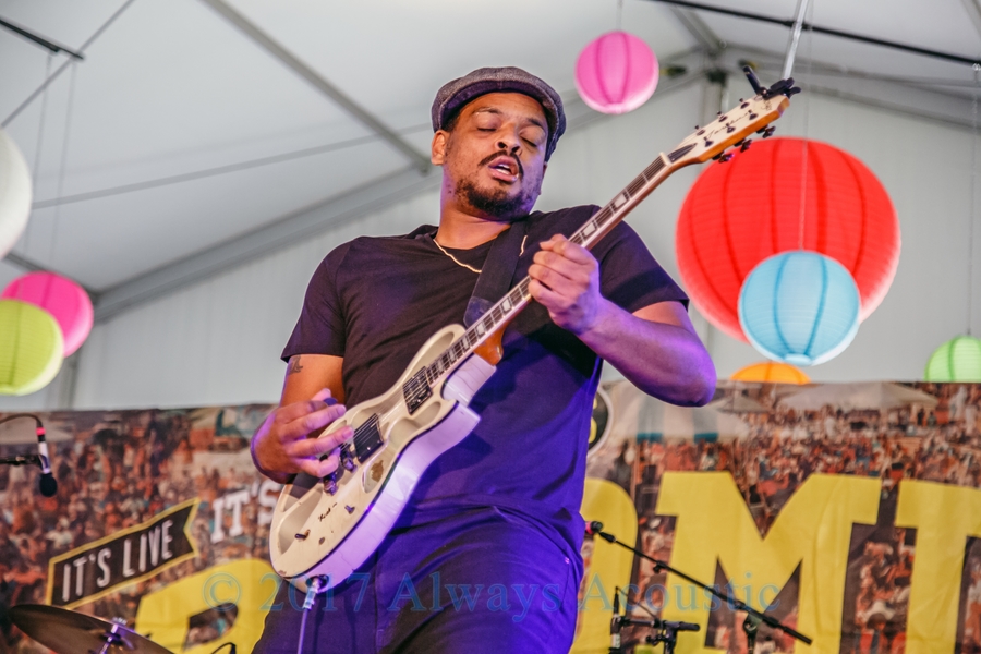 Jarekus Singleton from 2017 Chicago Blues Festival