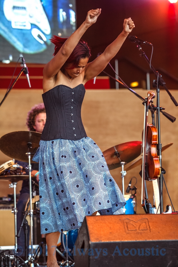 Rhiannon Giddens from 2017 Chicago Blues Festival