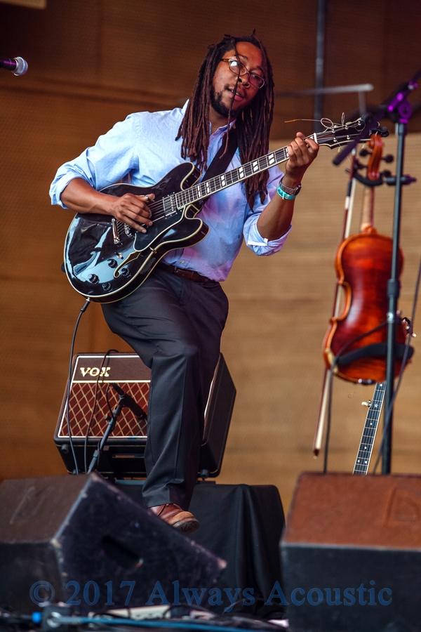 Rhiannon Giddens from 2017 Chicago Blues Festival