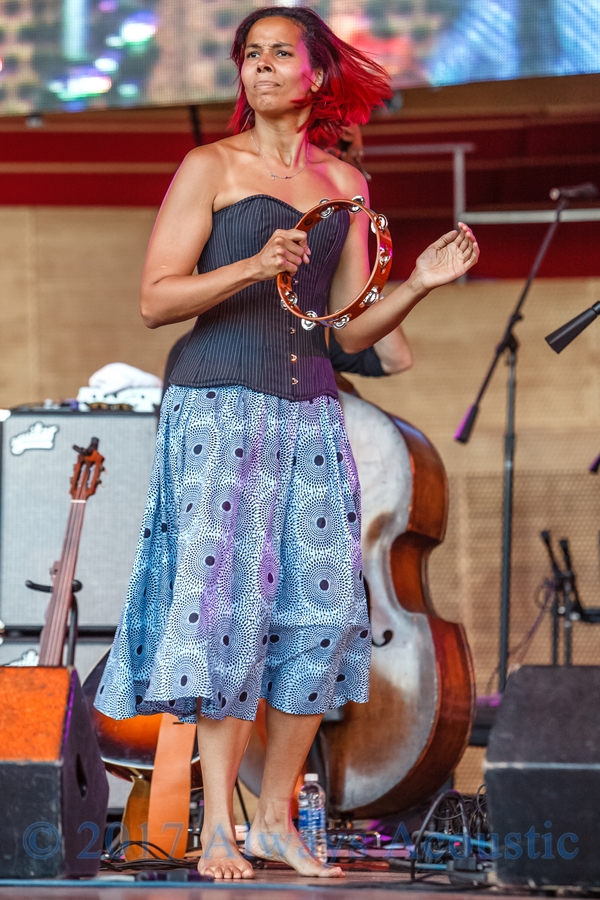 Rhiannon Giddens from 2017 Chicago Blues Festival