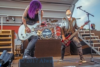 Skillet from 2017 Rock White and Blue Festival on July 3, 2017