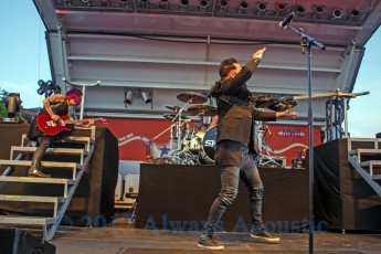 Skillet from 2017 Rock White and Blue Festival on July 3, 2017